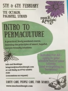 Permaculture course poster